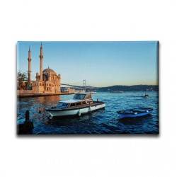 İstanbul Ortaköy Canvas Tablo - Thumbnail